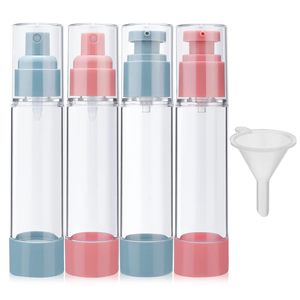 Botella de Lujo Personalizada Vacía con Bomba Airless de PP/Acrílico, Esmerilada, para Crema, Loción, Suero Cosmético, de 15ml, 30ml, 50ml, 100ml, con Impresión Serigrafiada - Product Image 2