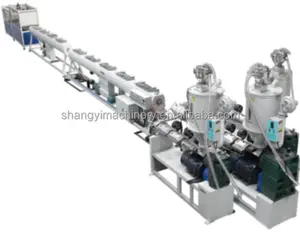 PP / PPR / PE Three-layer pipe making Machine line