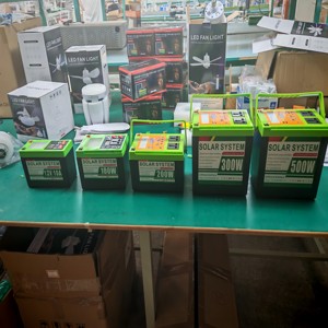 Station d'alimentation portable tout-en-un 200W, générateur solaire d'urgence, générateur solaire AC - Product Image 5