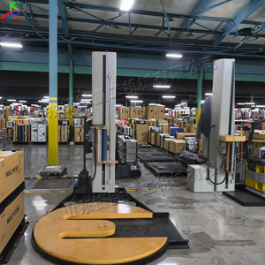 Machine d'emballage automatique de palettes à film étirable de type M 1,5 kW 220 V pour l'emballage de palettes de marchandises mixtes – Vente directe usine - Product Image 5