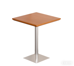 Ensemble table et chaises <span class=keywords><strong>de</strong></span> salle à manger en acier inoxydable commercial et bois massif, écologique, pour café/thé au lait/dessert/gâteau - Product Image 5