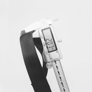 Sangle en polyester pour sacs, textiles de maison, ceintures – Sangle en polyester imitation nylon, sergé triple, bande creuse, sergé surjeté - Product Image 6