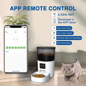 La migliore vendita divertente giocare mangiare Robot intelligente Pet Slow Feeder Dog Weathertech Automatic Sure feed Microchip Pet Feeder - Product Image 6