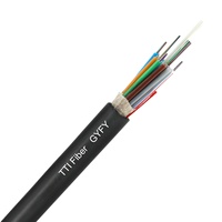 GYFY Fibre à noyau sec G652D monomode 2-144 Core Pollution-Free pour le câblage FTTH Fibre optique utilisée sur l'entretien du nettoyeur de tuyaux