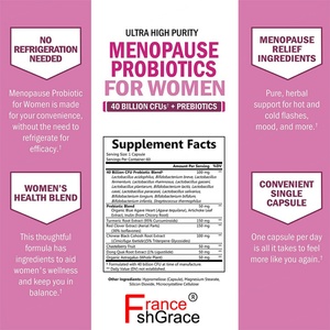 Suplemento de Probióticos en Cápsulas (60 Unidades) para la Salud Digestiva, Cápsulas para Mujeres, Suplemento de Probióticos - Product Image 3