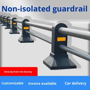 آلة حاجز طريق فولاذية للطرق السريعة غير معزولة الدرابزين لمدينة الرصيف حاجز المرور المركزي عمود عزل - Product Image 4