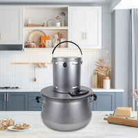 Machine à Fufu et Banku Professionnelle pour Usage Domestique et Commercial, pour la préparation d'igname pilée africaine, Premium 220V