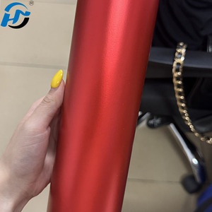 Foshan Usine Étanche PET Satin Mat Métallique Céramique Rouge <span class=keywords><strong>Film</strong></span> Autocollant 5FTx60FT pour Accessoires De Voiture - Product Image 4