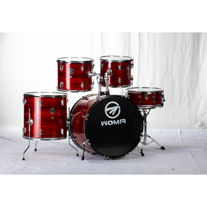 Fabricante Directo de Instrumentos Musicales de Percusión Profesional para Iglesia, Juego de Batería en Azul/Negro/Blanco/Amarillo/Morado/Rojo - Product Image 1