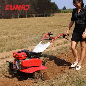 Сельскохозяйственный садовый культиватор с открытой бороздой, машина для управления полем, гусеничный роторный культиватор