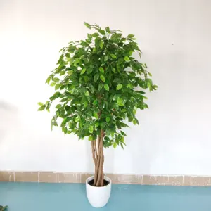 גבוהה באיכות microcarpa מודרני מלאכותי עציצים בונסאי צמחים דקורטיבי פיקוס עץ