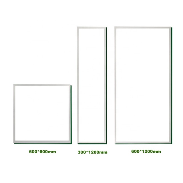 72watt 2x4 1x4 120 X 60 300 X 600 60 X 1200 Surface Mount Lights Office Led Flat Panel Fixture