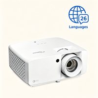 Projecteur laser 4K UHD Optoma JEV9012 pour musée d'histoire, 4500 lumens avec haute résolution et zoom 1,6x