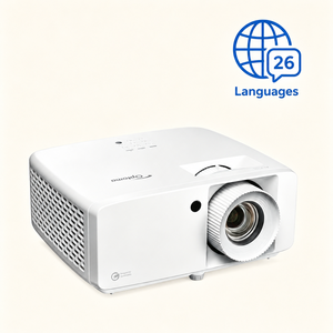 Projecteur laser 4K UHD Optoma JEV9012 pour musée d'<span class=keywords><strong>histoire</strong></span>, 4500 lumens avec haute résolution et zoom 1,6x - Product Image 2
