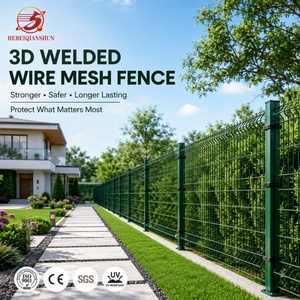 Recinzione in PVC per <span class=keywords><strong>Giardino</strong></span>, Struttura in Metallo 3D Curvata e Saldata, Facile <span class=keywords><strong>da</strong></span> Assemblare - Product Image 1