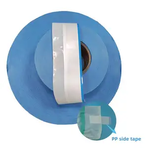 Single side adhesive PP BOPP tape for adult diaper making