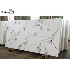 2023 Horizon 2cm <span class=keywords><strong>pietra</strong></span> sinterizzata cristallo bianco calacatta lastra di quarzo in magazzino lastra di quarzo <span class=keywords><strong>pietra</strong></span> artificiale da 20mm - Product Image 6