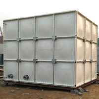 Panneaux composites en fibre de verre assemblés, réservoir d'eau modulaire en FRP, réservoir d'eau en FRP