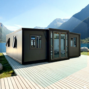 Vente directe d'usine, <span class=keywords><strong>maison</strong></span> de conteneur extensible de luxe de 40 pieds, 2 chambres, <span class=keywords><strong>construction</strong></span> rapide, pour famille australienne - Product Image 1