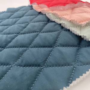 Mq nhà máy trực tiếp tùy chỉnh siêu âm nổi chần vải giả Bộ nhớ sợi ngang quần áo lót đệm dệt bán buôn - Product Image 6