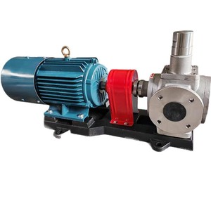 Bomba de engranajes Ycb de acero inoxidable 304, bomba rotativa eléctrica para aceite, combustible, lubricante y fluido de corte - Product Image 3