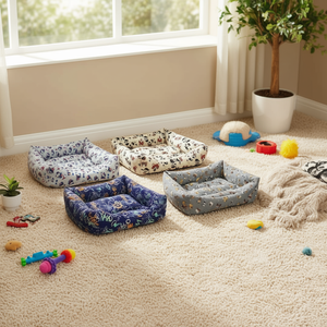 Cuccia Quadrata in Seta per Cani con Fondo Antiscivolo 65*88cm, Lussuosa Biancheria da Letto per Animali Domestici - Product Image 3