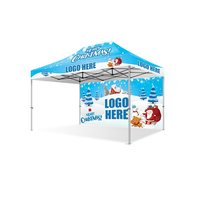 Tente de réception commerciale 3 x 6 m avec paroi latérale pour le marché européen, tente de salon professionnel, tente pliante extérieure, auvent pop-up