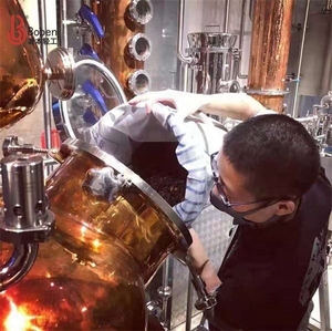 Máy Xay Sữa Chua 300L Thiết Bị Lọc Rượu Nồi Hơi Đồng Rượu Mạnh & Rượu Whisky & Gin - Product Image 5