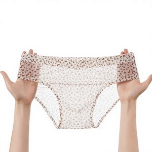 10A Antibacterial Camellia Fragrance <strong>Men's</strong> 3D Concave-convex Triangle <strong>Crotchless</strong> <strong>Underwear</strong> - Product Image 2