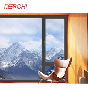 หน้าต่าง<span class=keywords><strong>สำเร็จ</strong></span>รูป DERCHI และประตูบ้านโครงอะลูมิเนียม หน้าต่าง<span class=keywords><strong>บาน</strong></span>เปิดพร้อมมุ้งลวด - Product Image 6