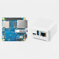 NanoPi NEO3 Super Tiny 1GB/2GB DDR4 RAM Placa de desarrollo con Quad-Core Rockchip RK3328 A53 Router de nueva generación