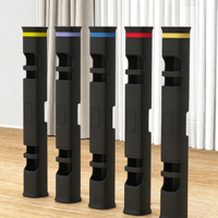 MZMM Tubo de Peso Multifunción VIPR para Entrenamiento, Forma Redonda y Cuadrada, Plástico de Alta Densidad, Equipo de Gimnasio Portátil y Duradero