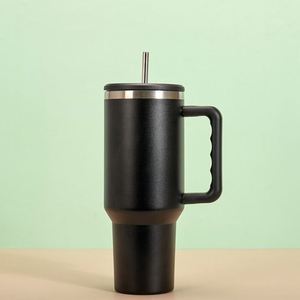 Gobelet isotherme de voyage H3.0 avec poignée, 40 oz, couvercle, paille, antidérapant, conception personnalisée OEM ODM - Product Image 1