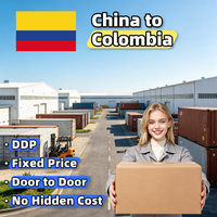 Service de logistique porte-à-porte express aérien Chine DDP de la Chine vers la Colombie, transitaire de fret, service logistique global rapide et sécurisé