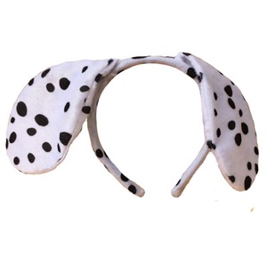 النساء البني الصلصال الكلب آذان أغطية الرأس مرن جرو الكلاب الأذن Hairbands وبر طارة الكلب سماعة أذن - Product Image 2