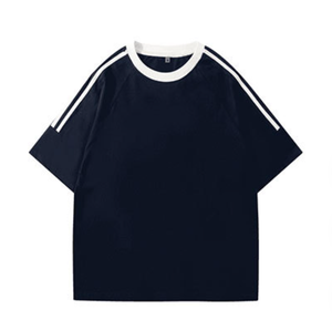 Áo thun nam ngắn tay thương hiệu thời trang mùa hè phong cách Mỹ Cổ điển chấ<span class=keywords><strong>t</strong></span> liệu cotton nguyên chấ<span class=keywords><strong>t</strong></span> 240 gram <span class=keywords><strong>r</strong></span>ộng chống Đóng cọc - Product Image 6