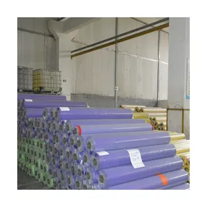 Phipher 3.4m Width 1000d*1000d 23*23 PVC Tarps Waterproof PVC Coated Fabric And PVC Tarpaulin Roll Tent Material