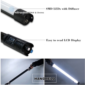 Yidoblo 20w 320pcs 2ft tubo de luz led RGB 5500k para cinematografía cineasta de vídeo de luz led bola de la cabeza incluido - Product Image 4