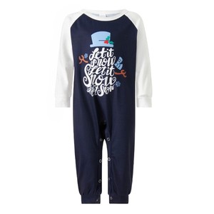 크리스마스 잠옷 블루 Xmas 크리스마스 잠옷 Pjs 세트 가족 매칭 크리스마스 잠옷 가족 - Product Image 6