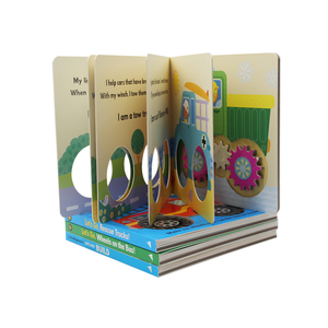 Chine personnalisé <span class=keywords><strong>pas</strong></span> <span class=keywords><strong>cher</strong></span> bébé enfants carton livres d'art enfants conseil livres impression - Product Image 6