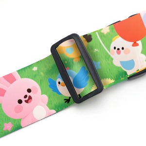 Tùy Chỉnh Có Thể Điều Chỉnh Truyền Nhiệt In Ấn Bền Vải Du Lịch Hộp Vành Đai Hành Lý Dây Đeo Với In Khóa - Product Image 6