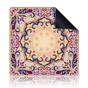 Tapete para Mesa de Mahjong Antideslizante y Silencioso, Base de Goma <span class=keywords><strong>con</strong></span> Bordes Reforzados, Lavable, Resistente a las Arrugas, Estilo Americano, para Juego de Múltiples Jugadores - Product Image 1