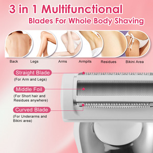 Épilateur portable pour femme, utilisation à domicile, appareils d'épilation, épilateur rechargeable sans douleur pour femmes - Product Image 3