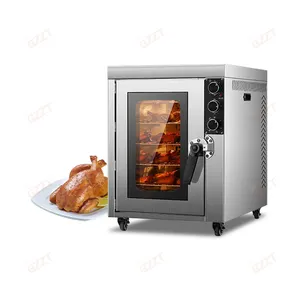 2000W Electric Rotary Chicken Grill Machine Chicken Rotisserie Oven suitable For Supermarkets Shopping Malls Restaurants Hotel