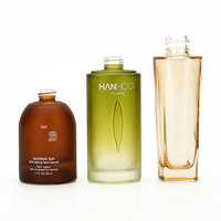 VISTA Wholesale Flacon en verre carré de luxe 30ml-100ml vide avec atomiseur de parfum, pour parfum, vernis à ongles, huile, avec bouchon à vis et tamis