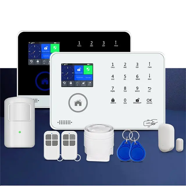 Home security products wireless wifi gsm 3g home anti-theft security alarm system