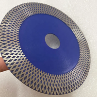 Disque de coupe et de meulage turbo fin continu en diamant de qualité supérieure, 115 mm, sinterisé à chaud, pour angle industriel, OEM