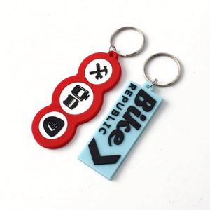 New Custom Soft PVC <b>Key</b> <b>Chain</b> Rubber Keychains Silicone Keyring Keytags <b>Key</b> Holders - Product Image 3