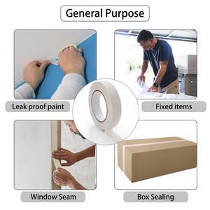 Vente en gros <span class=keywords><strong>de</strong></span> ruban adhésif en papier Washi crêpe ruban adhésif bleu <span class=keywords><strong>de</strong></span> peintre découpé à l'eau activé prix d'usine fabriqué en Chine - Product Image 6