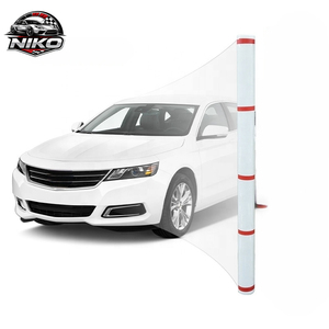 Film de protection NIKO Film Black Stain TPU PPF 7,5 mil mat, anti-jaunissement, auto-réparateur, pour Tesla Model 3, protection anti-rayures, protection UV - Product Image 1